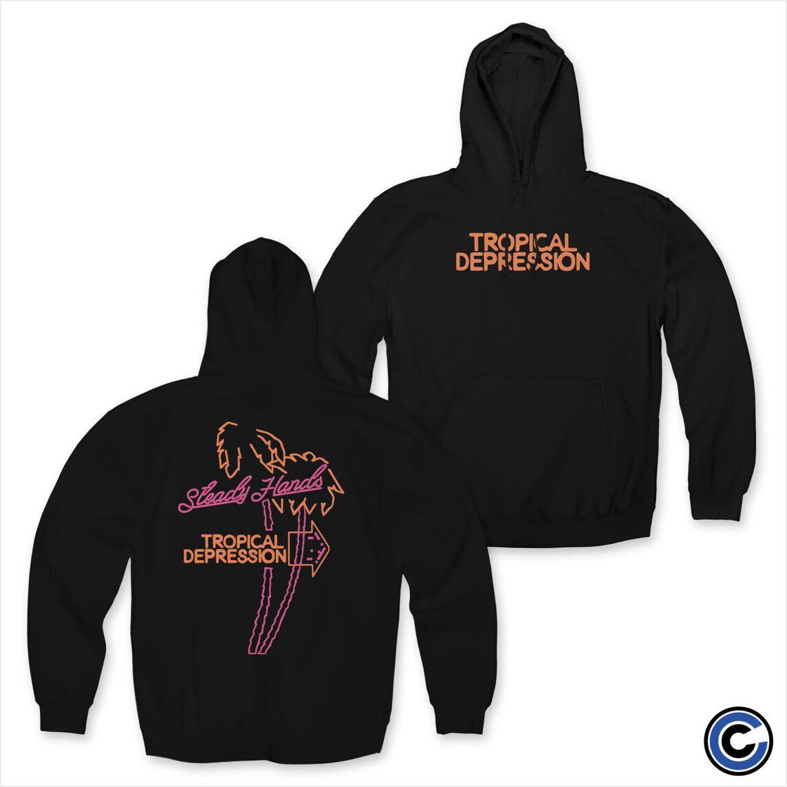 Tropical Depression Hoodie Steady Hands Merch Steady Hands Hoodie Gifts For Best Friend