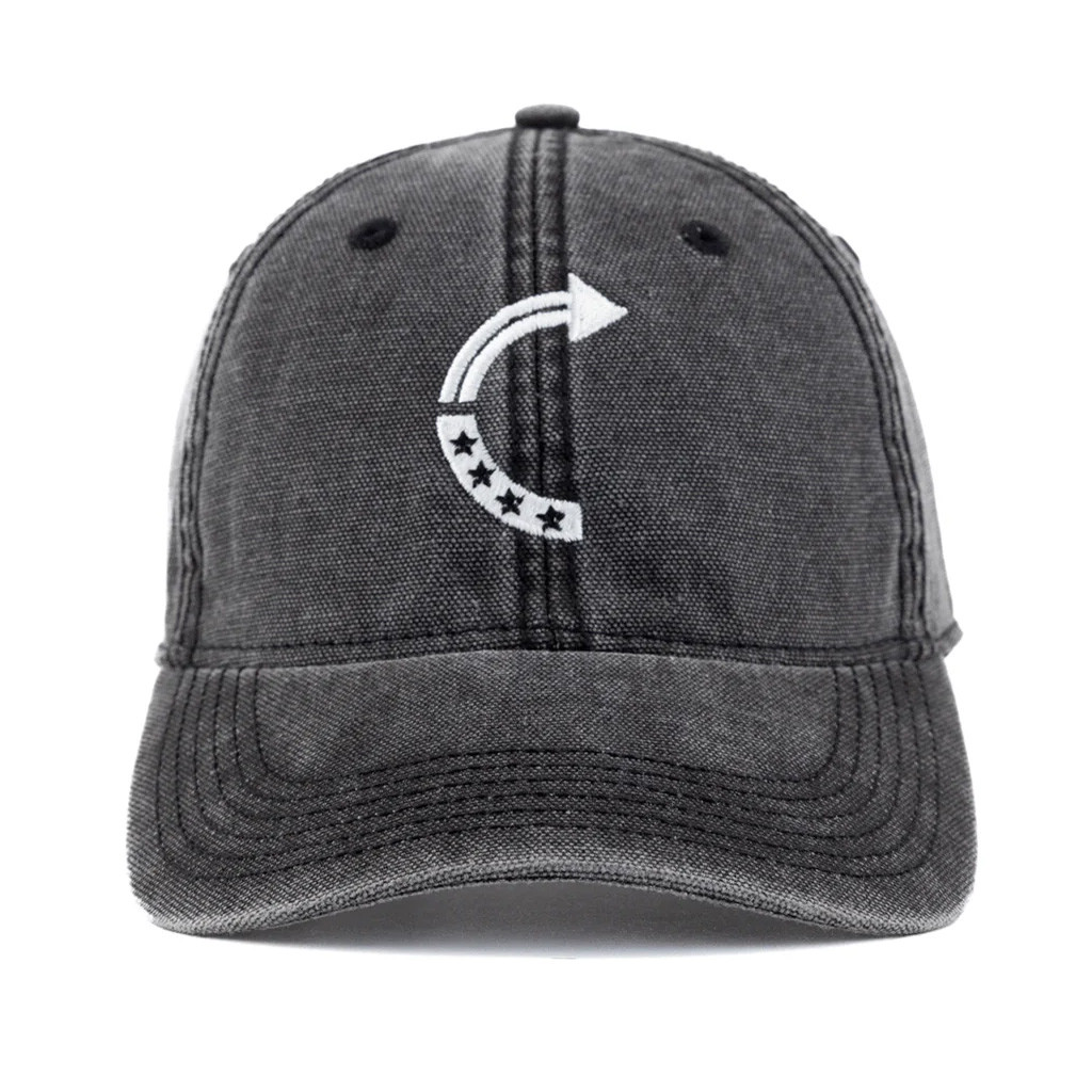Turning Point USA Hat Embroidered Logo Hat Black TPUSA Merch Charlie Kirk Merch Dad Gifts