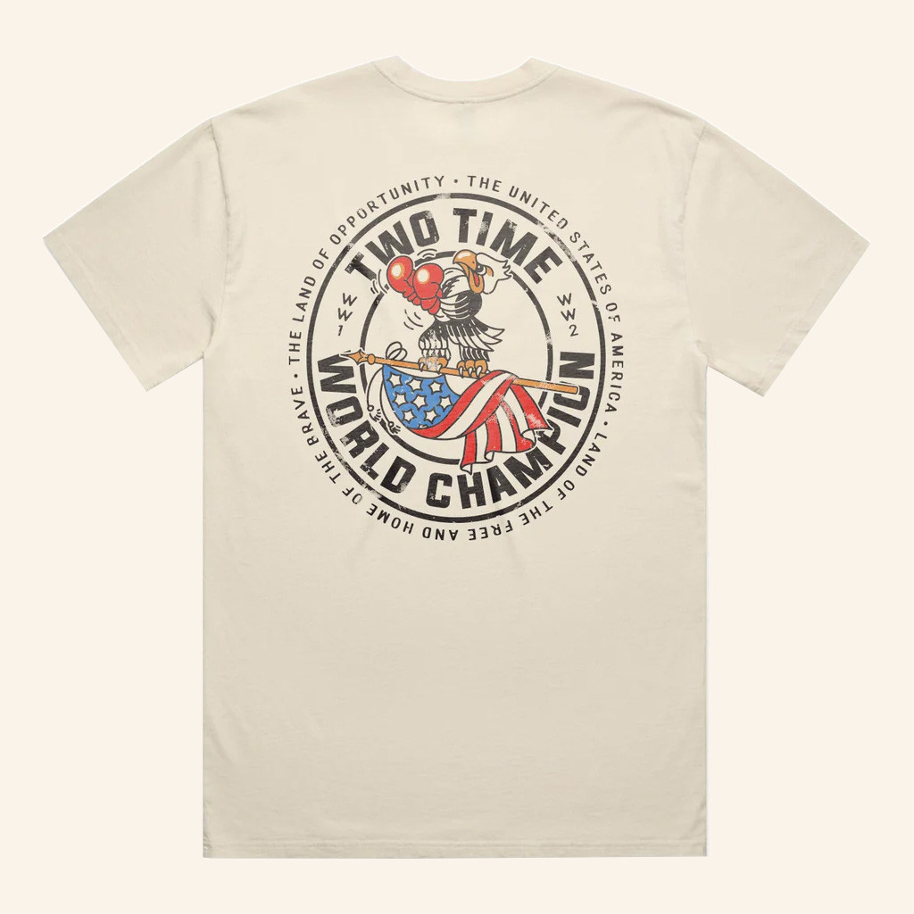 Turning Point USA Shirt 2X World Champ T-Shirt Charlie Kirk Merch TPUSA Merch Gifts For Dad