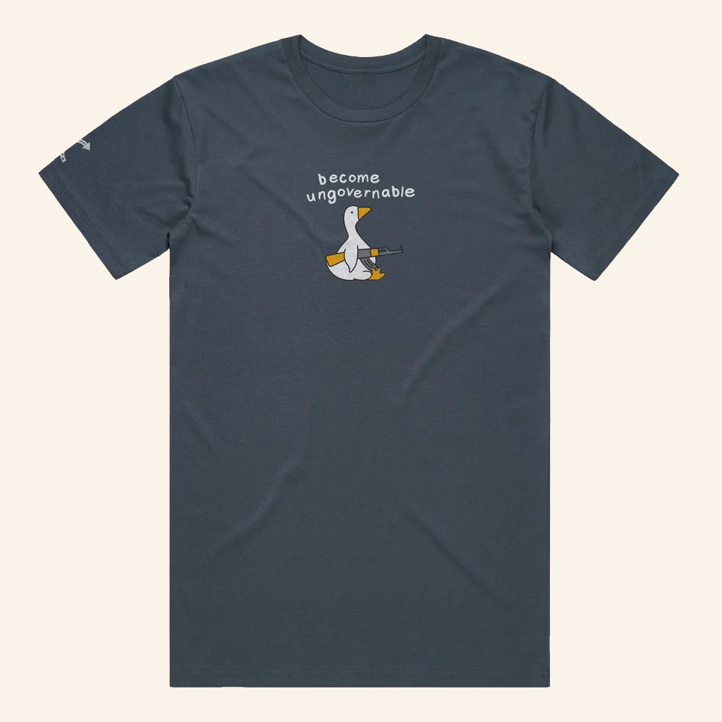 Turning Point USA Shirt Become Ungovernable T-Shirt Charlie Kirk Merch TPUSA Merch Dad Gifts