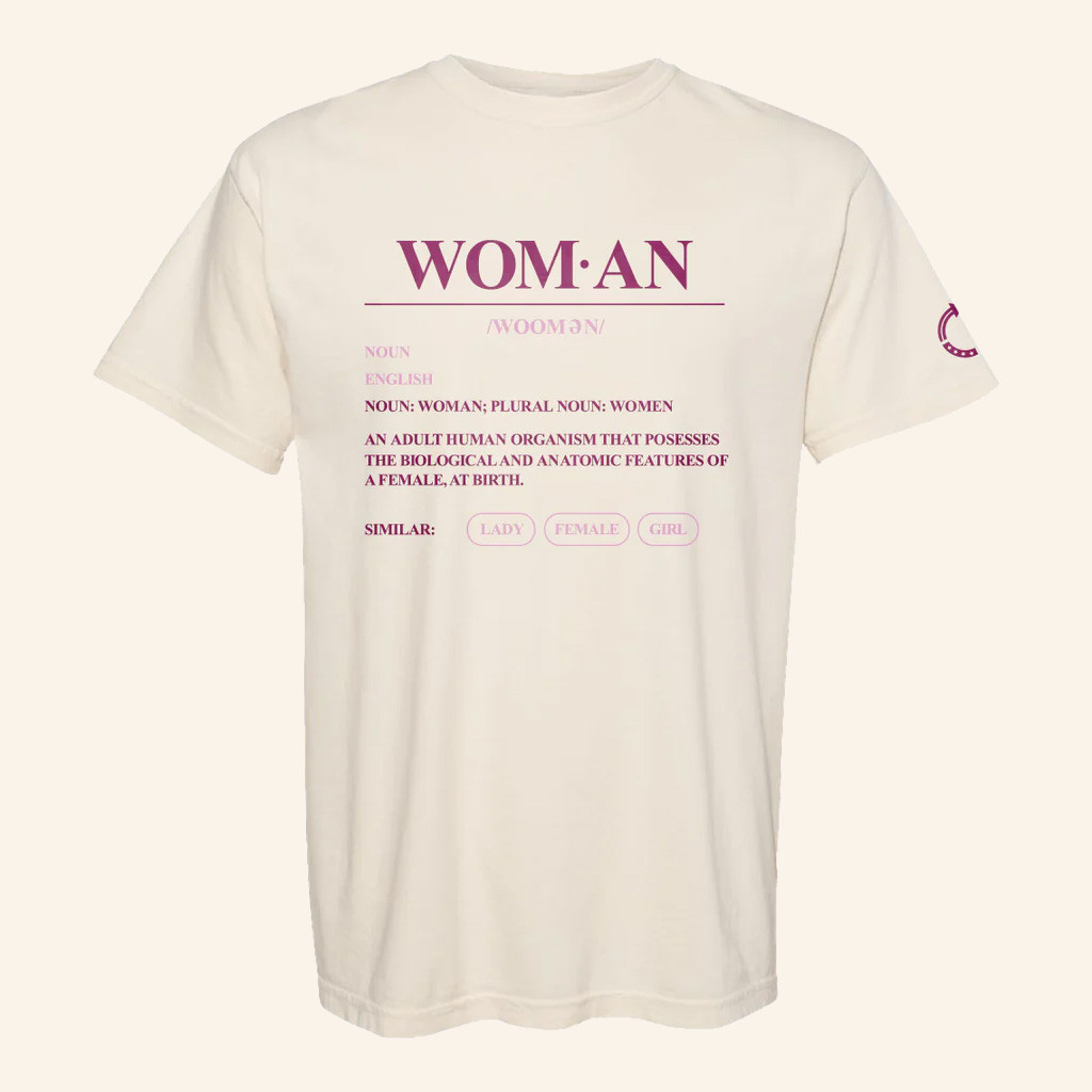 Turning Point USA Shirt Charlie Kirk Merch WOM AN Definition T-Shirt TPUSA Merch Gifts For Mom