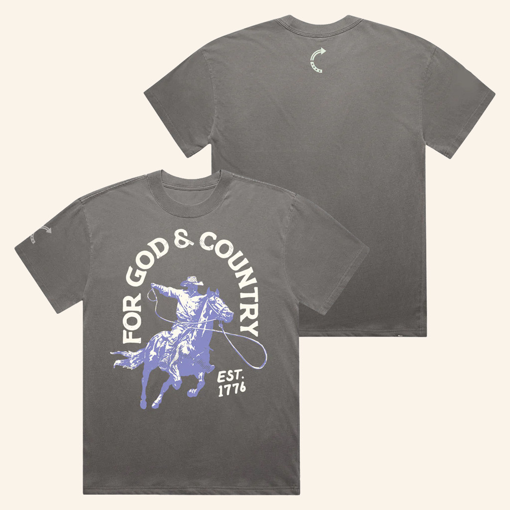 Turning Point USA Shirt For God And Country T-Shirt TPUSA Merch Charlie Kirk Merch Patriot Gifts