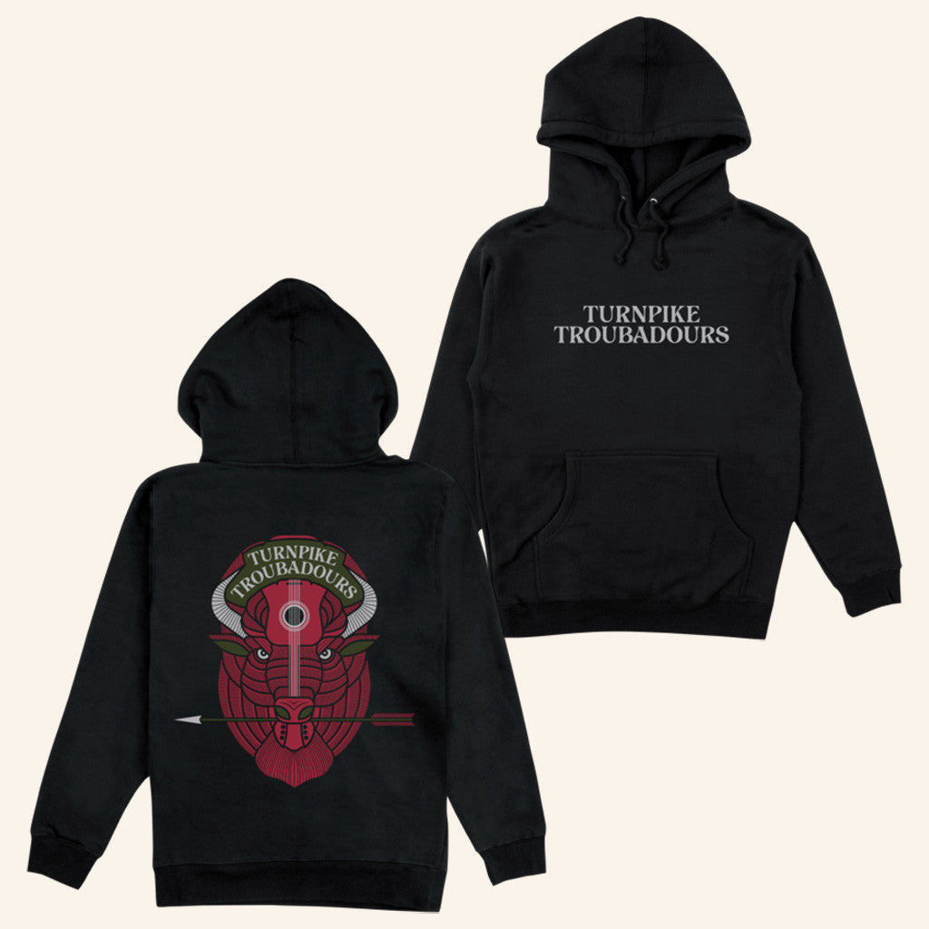 Turnpike Troubadours Merch Bison Head Hoodie Gift Ideas For Music Lovers