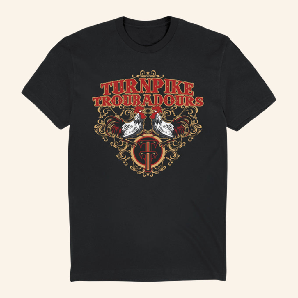Turnpike Troubadours Merch Double Chicken T-Shirt Presents For Music Lovers