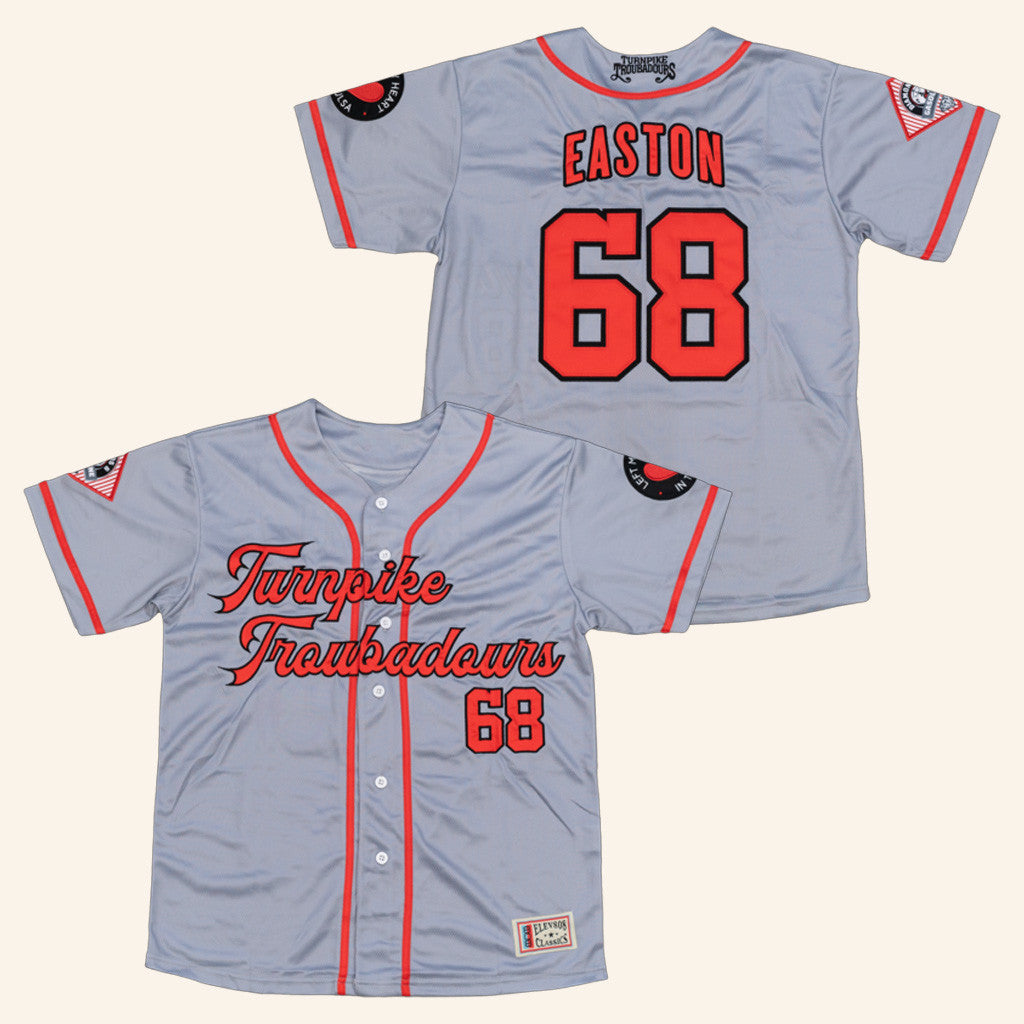 Turnpike Troubadours Merch Easton 68 Baseball Jersey Best Gifts For Music Lovers
