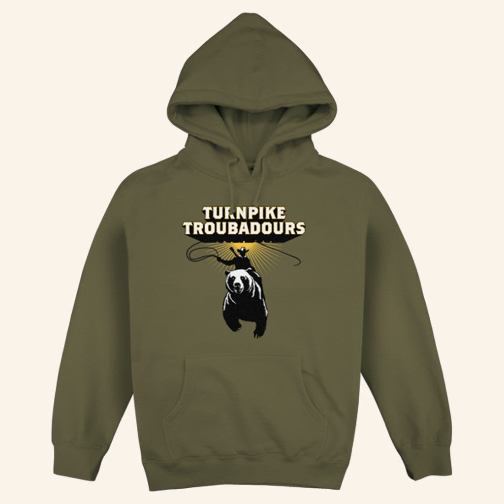 Turnpike Troubadours Merch Rodeo Bear Hoodie Gifts For Music Enthusiasts