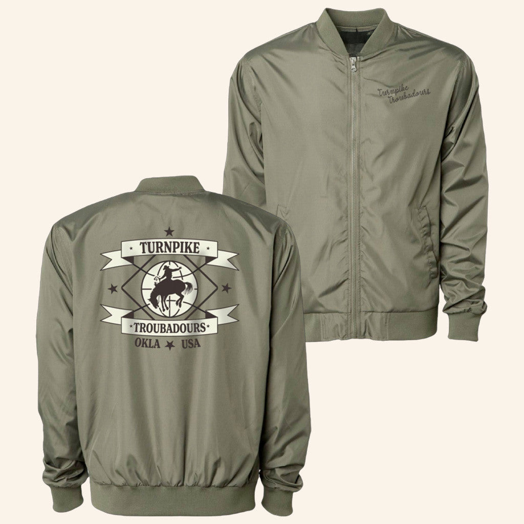 Turnpike Troubadours Merch Rodeo Satin Jacket Gifts For Music Enthusiasts