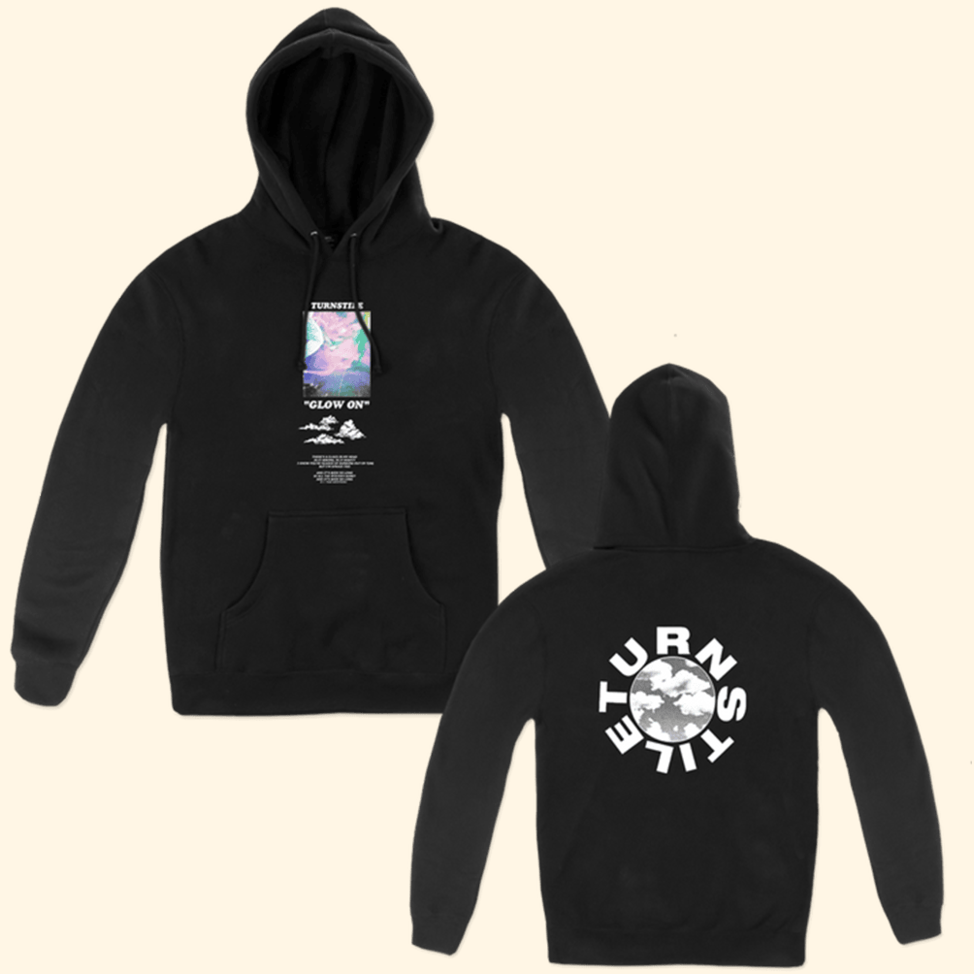 Turnstile Rainbow Glow On Hoodie Turnstile Merch Good Father's Day Presents BFF Birthday Gifts