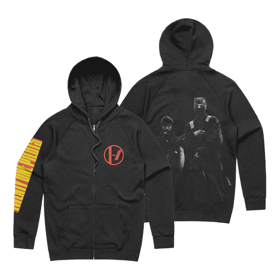 Twenty One Pilots Merch Clancy Blocksleeve Zip Up Hoodie First Fathers Day Gift Gifts For Fans