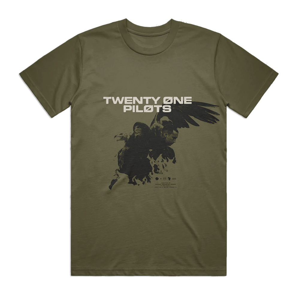 Twenty One Pilots Merch Escape Wings T-Shirt Great Father's Day Gifts Gifts For Friends