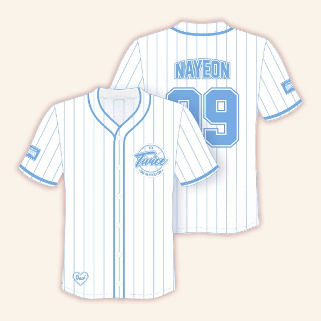 Twice Merch Twice Baseball Uniform Jersey Home 9Round Jersey Gifts For Fans