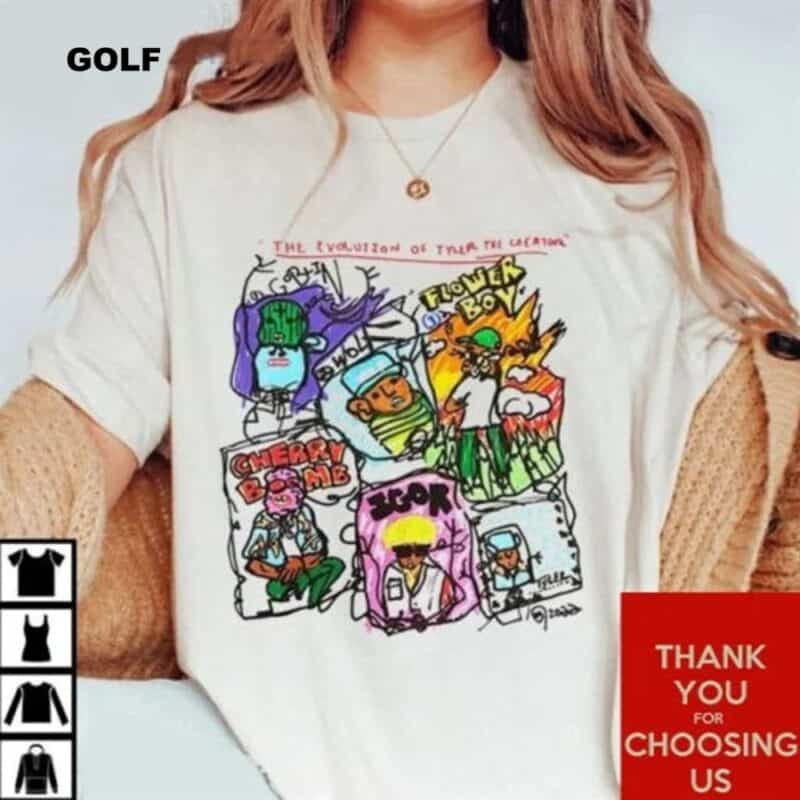 Tyler The Creator Cartoon Shirt Gift Ideas For Her