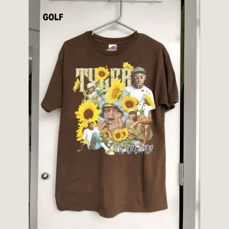 Tyler The Creator Inspired Vintage T-Shirt Birthday Gift Ideas For Him
