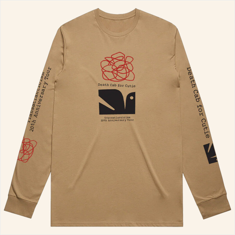 Typewriter Long Sleeve T-Shirt Death Cab For Cutie Merch Present For Husband Christmas Presents