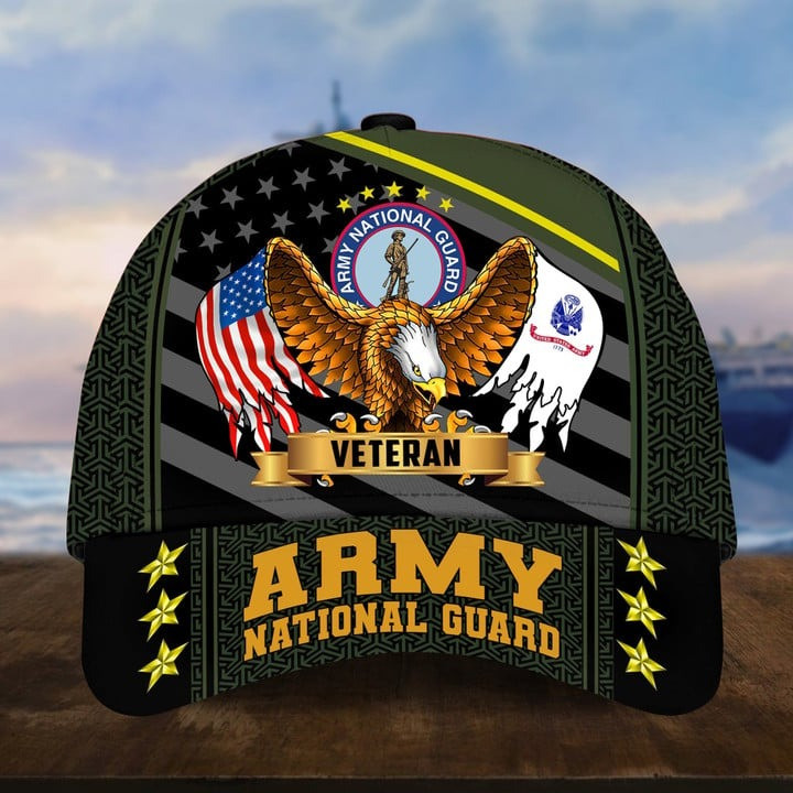 U.S.Army National Guard Cap Gift For US Veterans Patriotic