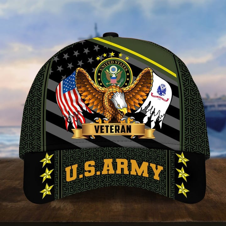 U.S.Army Veteran Cap Gift For US Veterans Patriotic