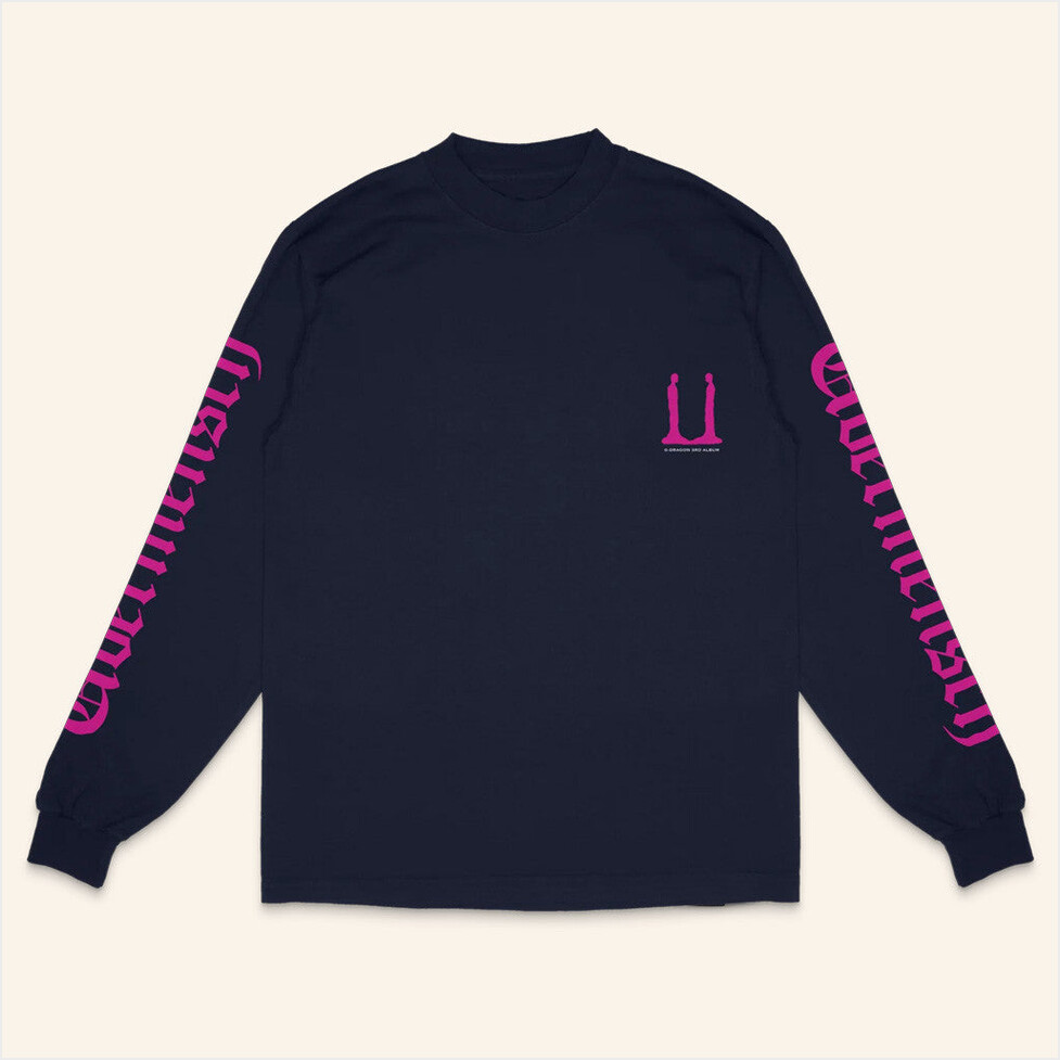 Ubermensch Long Sleeve T-Shirt G-Dragon Official Global Merch Birthday Gifts For Husband