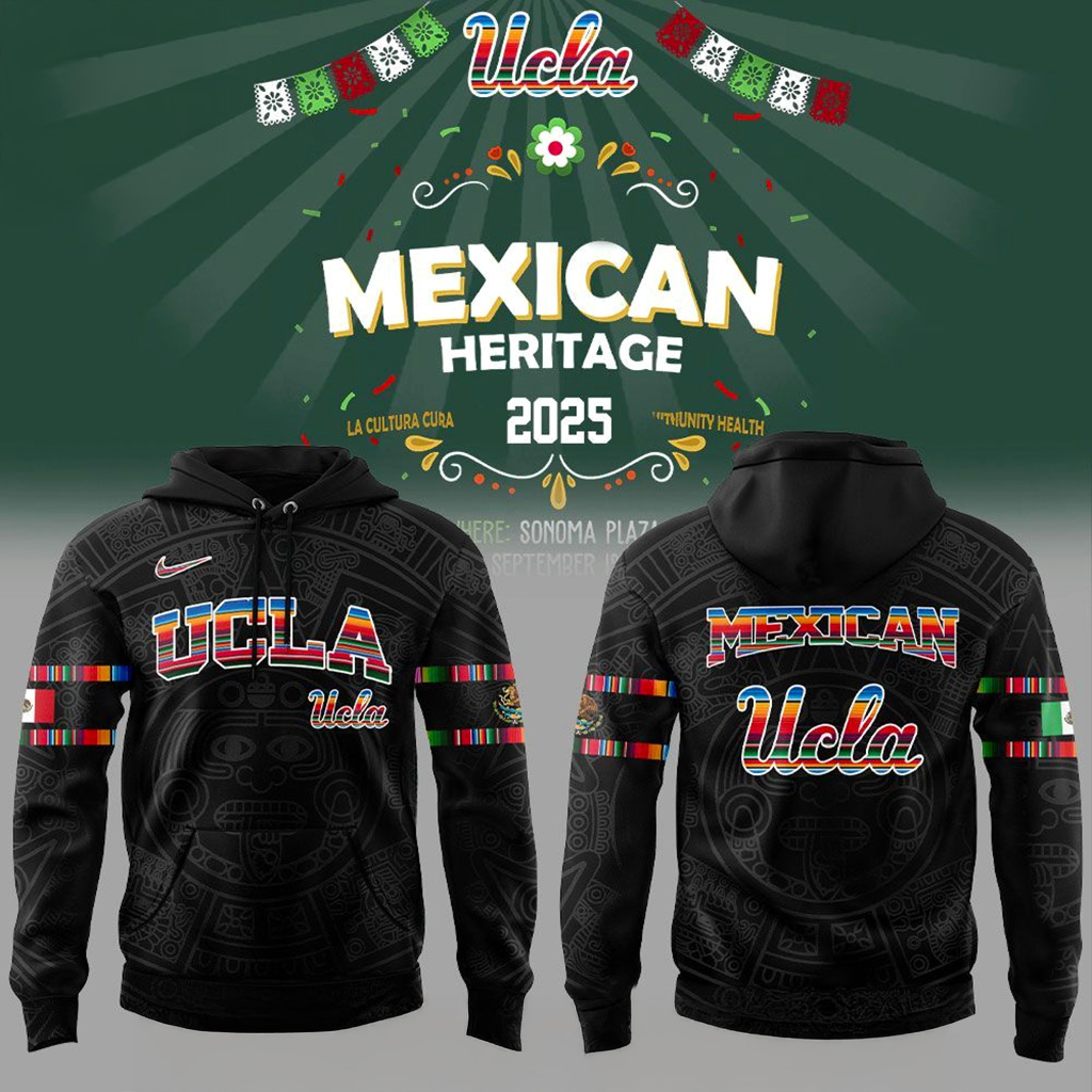 UCLA Bruins Mexican Heritage Night 2025 Hoodie Fan Merch Gifts For Boyfriend