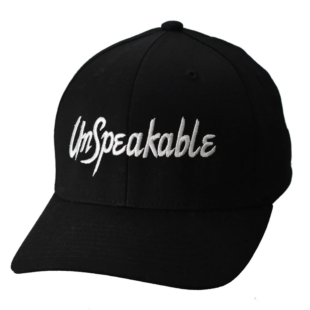 Unspeakable Merch Black Embroidered Hat Gift Ideas For Him