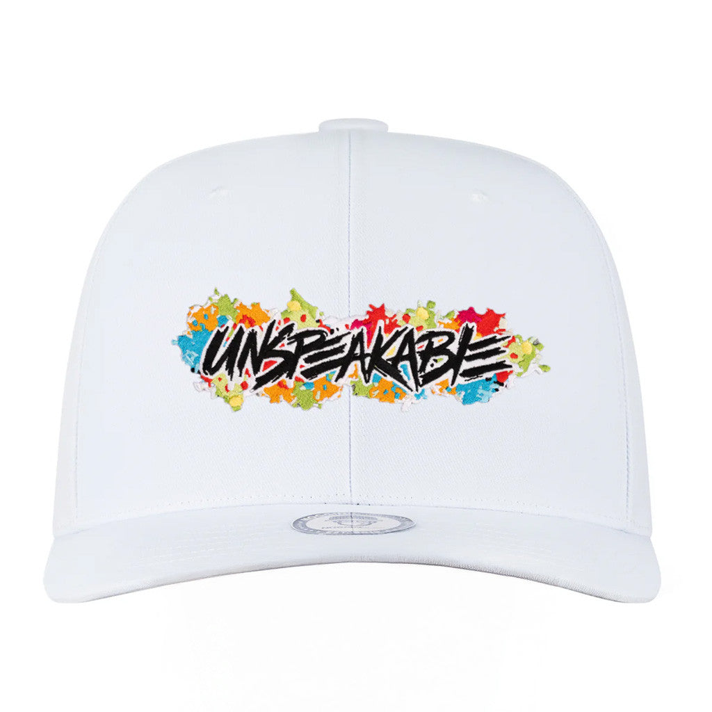 Unspeakable Merch Embroidered White Hat Best Gifts For Dudes