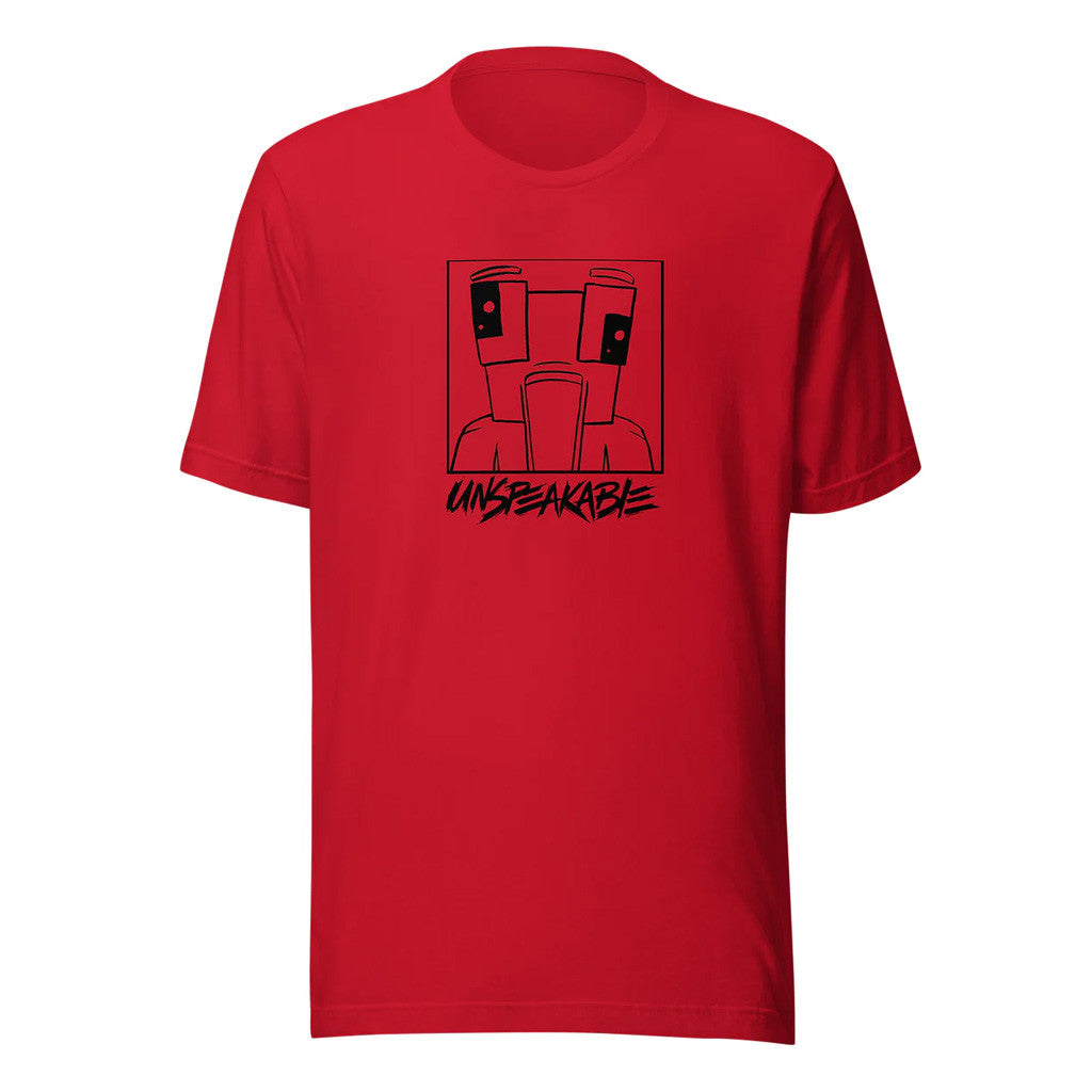 Unspeakable Merch Red Icon T-Shirt Gift Ideas For Friends