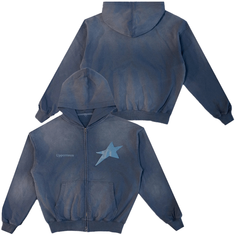 Upperroom Merch Upperroom Star Zip Hoodie Best Gifts For Husband Birthday Gifts For Besties