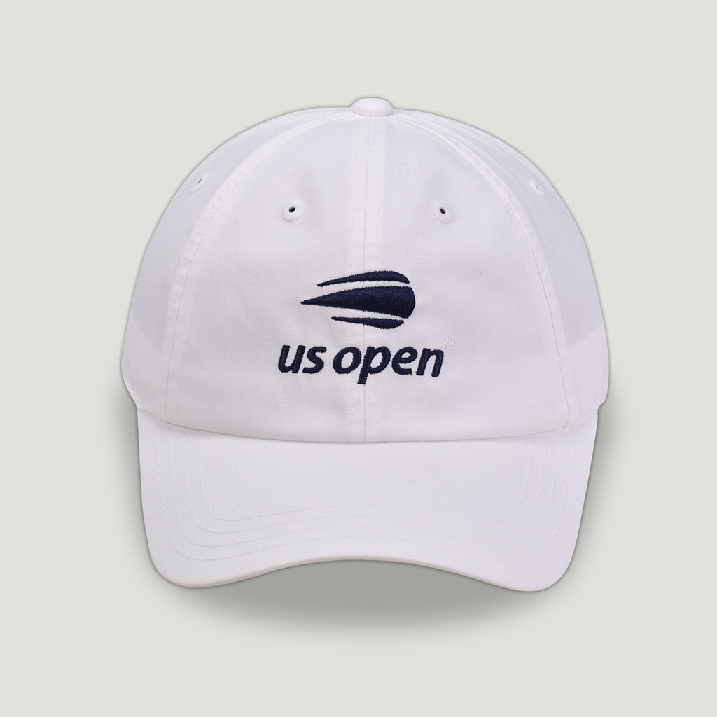 US Open Merch American Needle Embroidered White Hat Gifts For Tennis Lovers