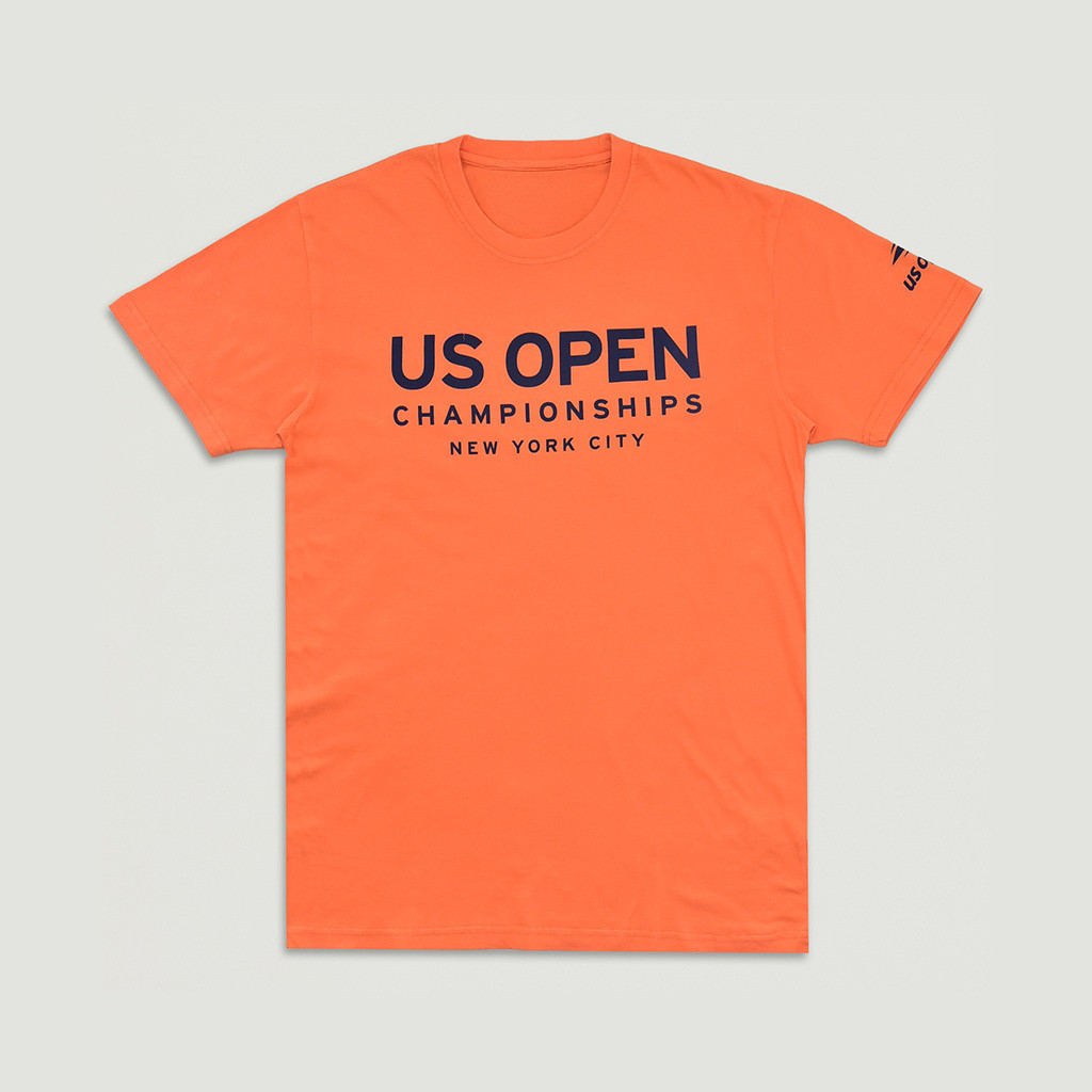 US Open Merch American Needle NYC Championships T-Shirt Orange Gifts For Tennis Lovers