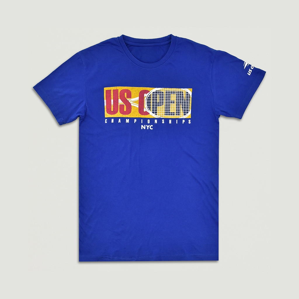 US Open Merch American Needle NYC Championships T-Shirt Royal Gifts For Tennis Fans