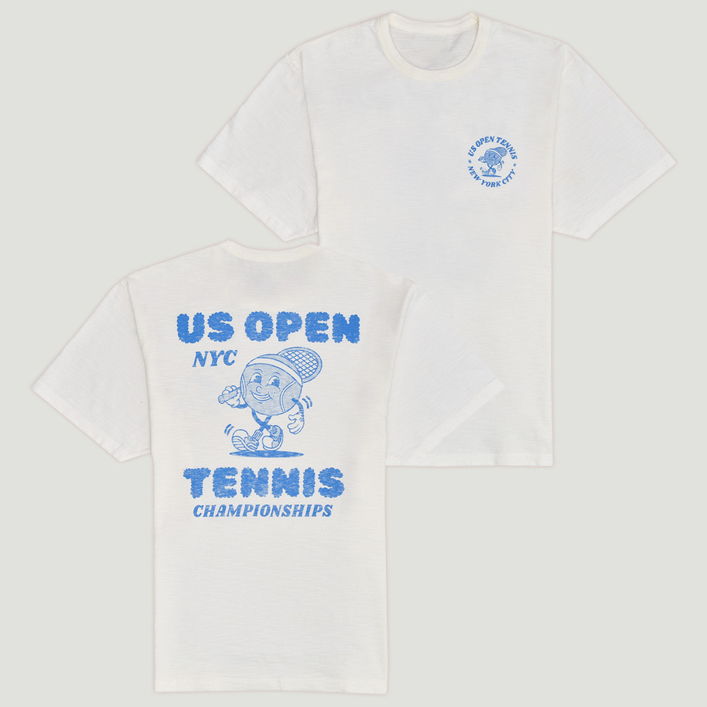 US Open Merch Tennis Ball Figure T-Shirt Gifts For Wife