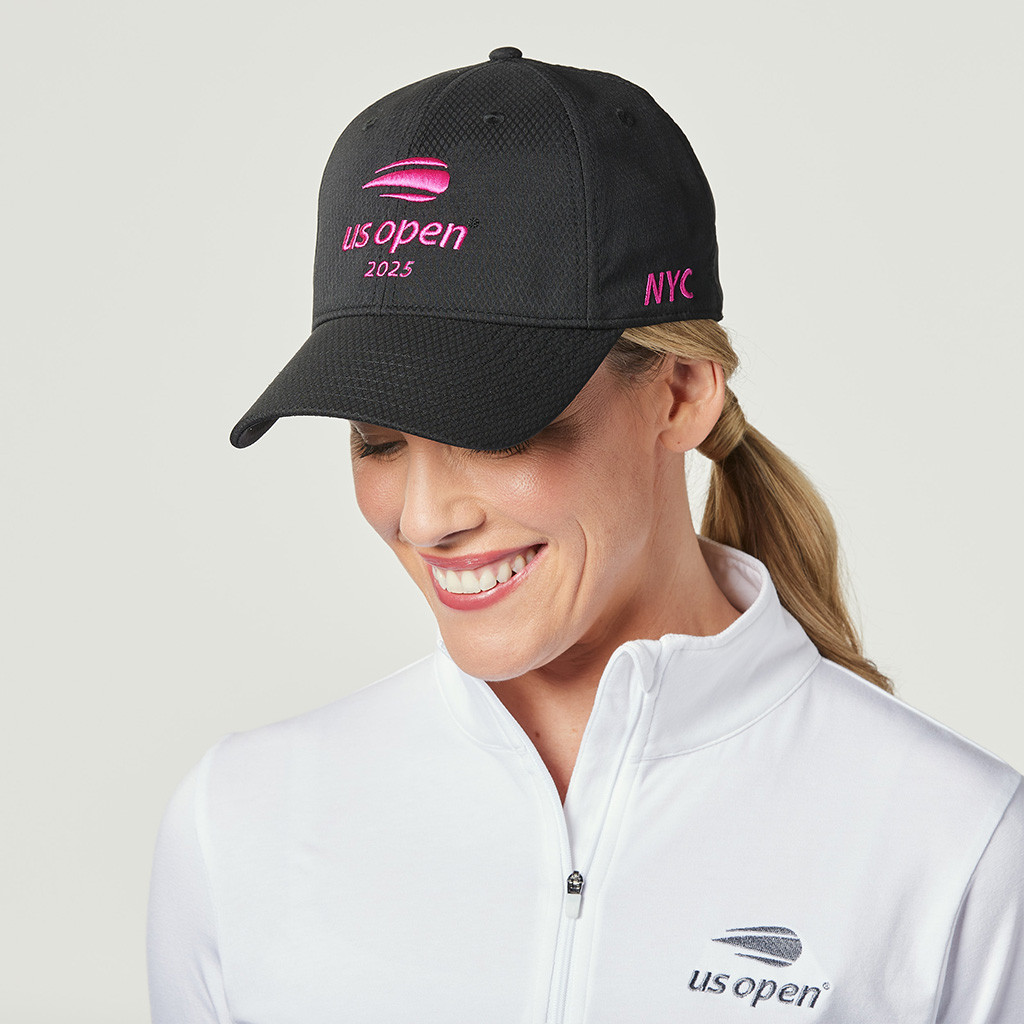 US Open Merch US Open Collection 2025 Embroidered Hat Black Gifts For Girlfriend