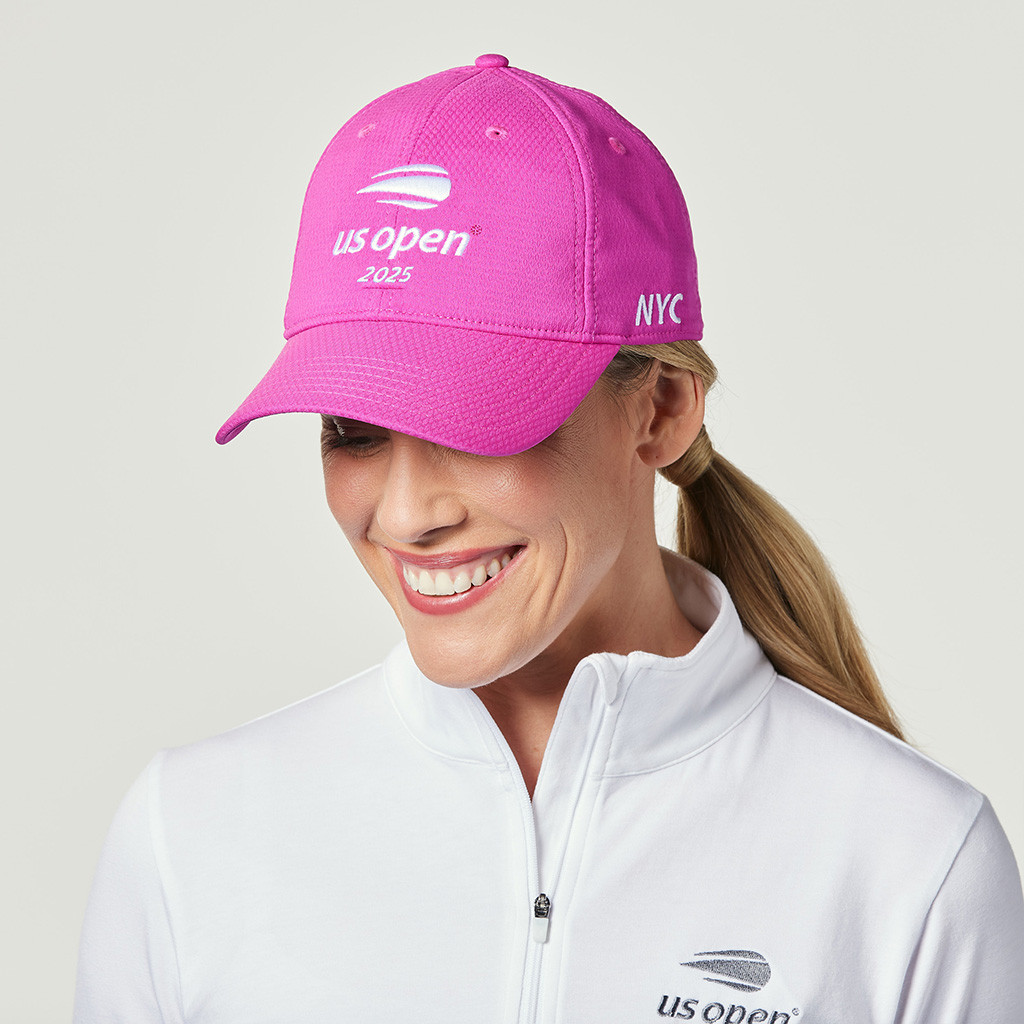 US Open Merch US Open Collection 2025 Embroidered Hat Pink Gifts For Her