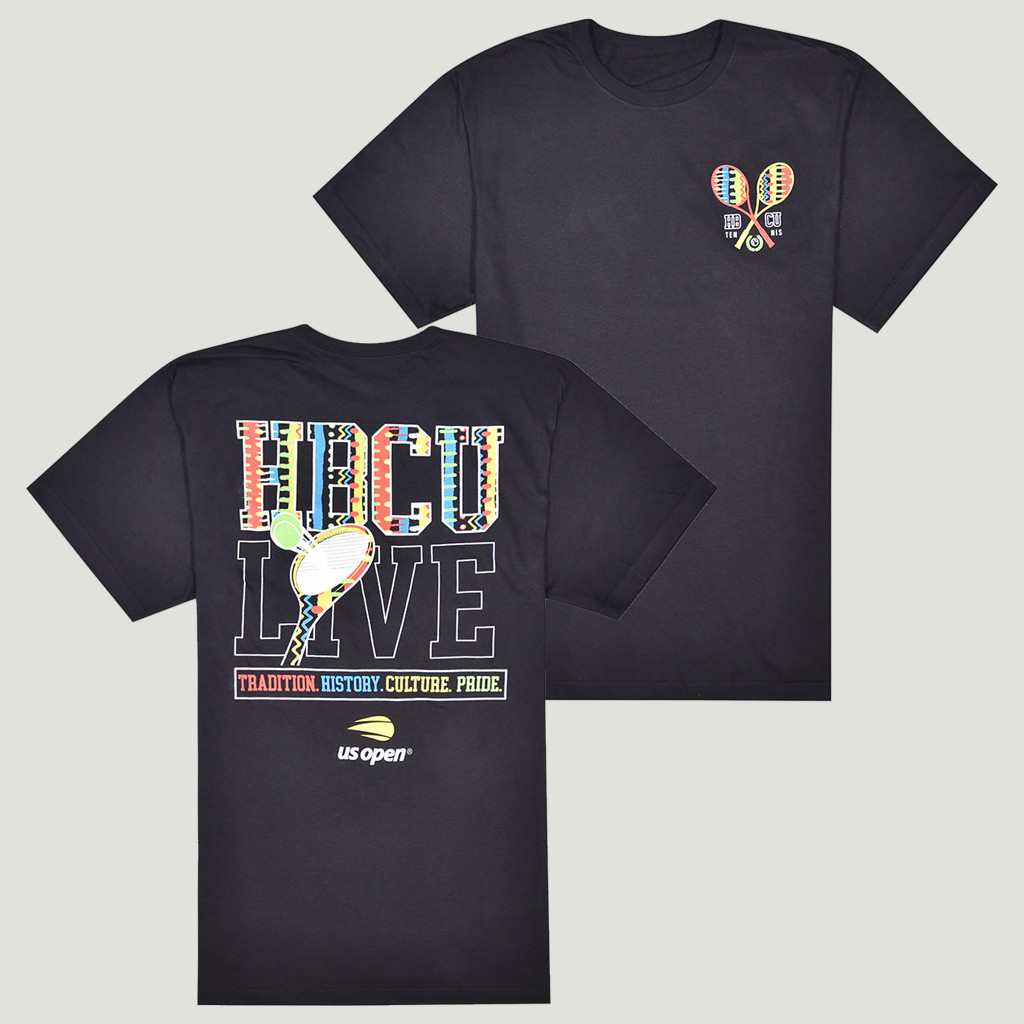 US Open Merch US Open Collection HBCU T-Shirt Black Gifts For Him
