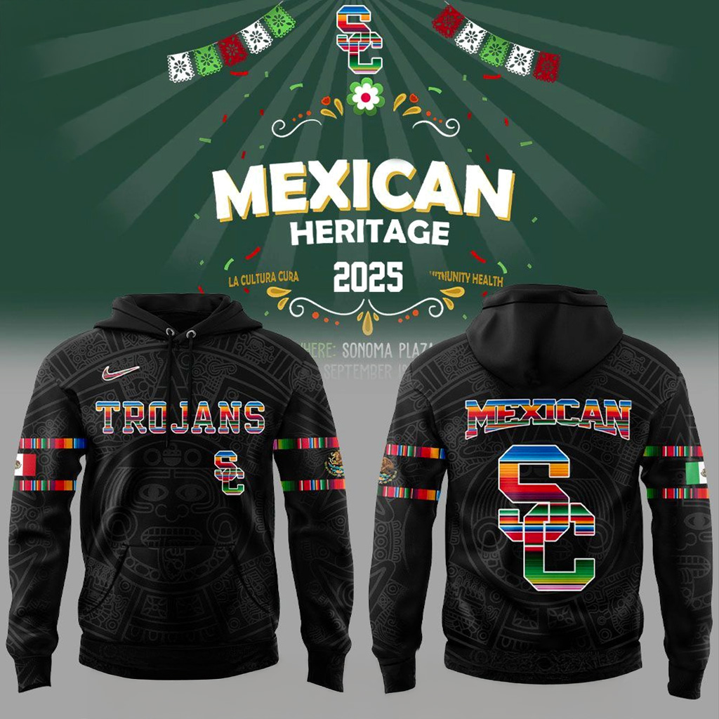USC Trojans Mexican Heritage Night 2025 Hoodie Fan Merch Gifts For Dudes