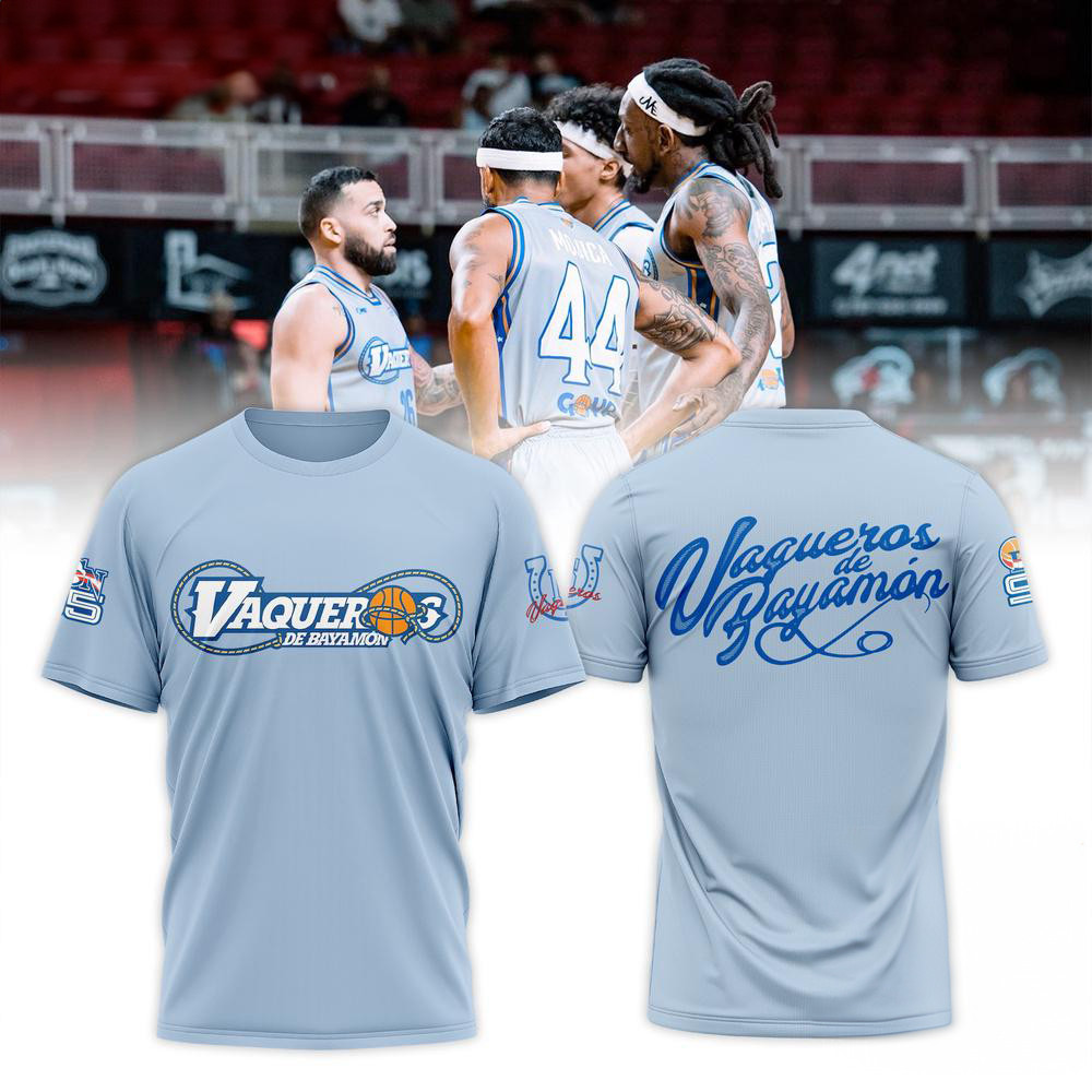 Vaqueros De Bayamon Bsn 2025 Unisex 3d Shirt Unique Gifts For Basketball Lovers