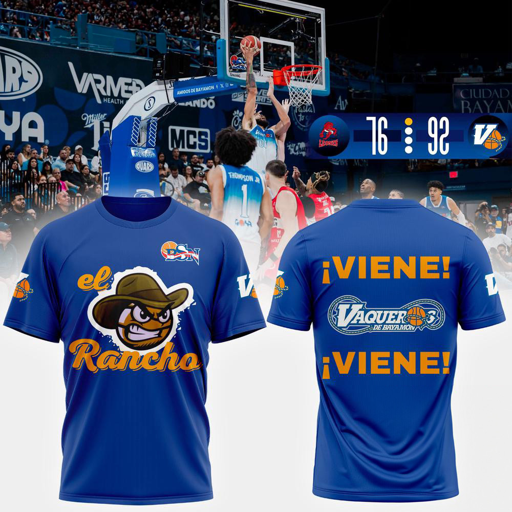 Vaqueros De Bayamon Bsn La Final 2025 Basketball T-Shirt Gifts For Basketball Lovers