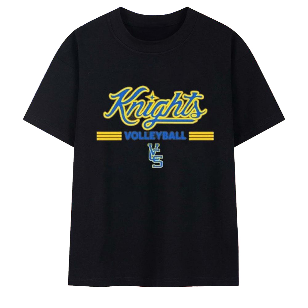 VCS Vance Charter School Knights Volleyball 2025 T-Shirt Fan Mech Gifts For Friend