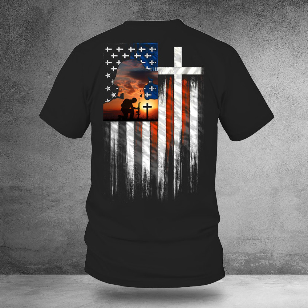 Veteran American Flag Shirt Patriotic Clothing Gifts For Veterans