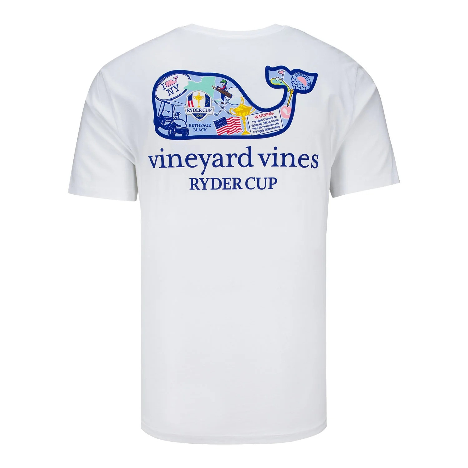 Vineyard Vines 2025 Ryder Cup Shirt Golf Merch Father’s Day Good Gifts For Golfers