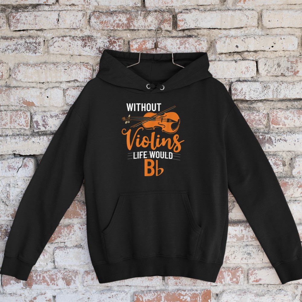 Violin Guitar Tuner Jazz Violinist Luthier Violin Player Hoodie