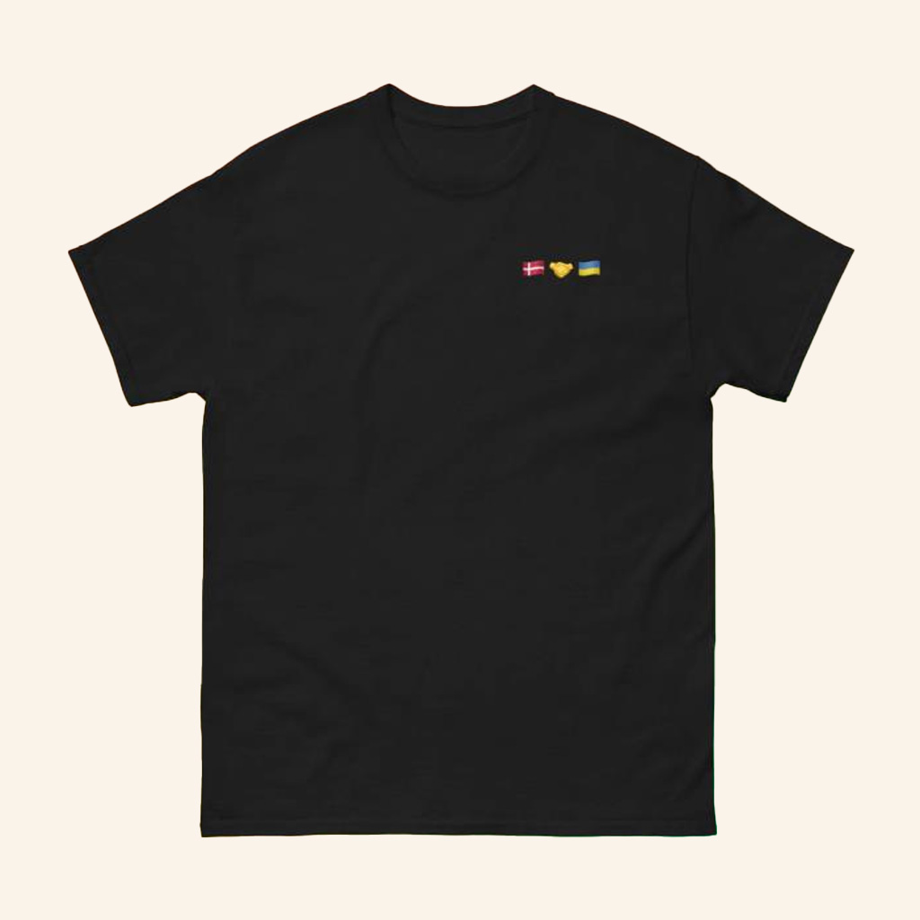 Visit Ukraine Merch Denmark Ukraine T-Shirt Gifts For Father