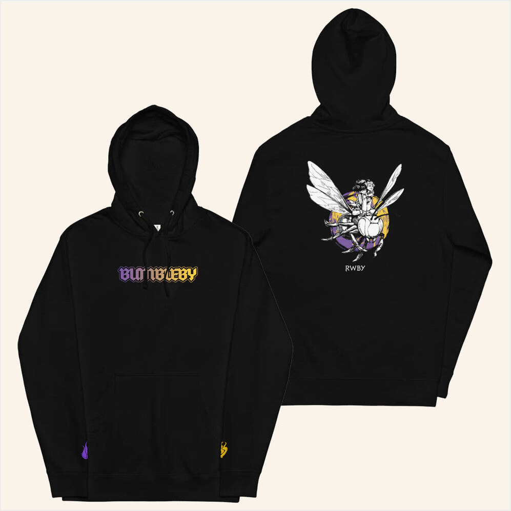 Viz Shop Rwby Bumbleby Hoodie Present For Friends BFF Birthday Gifts Christmas Presents