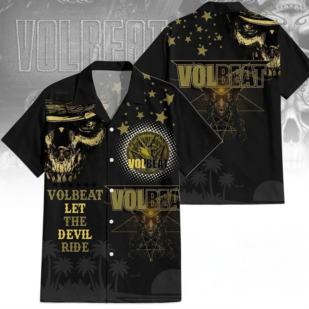 Volbeat Let The Devil Ride Hawaiian Shirt Gift Ideas For Dad
