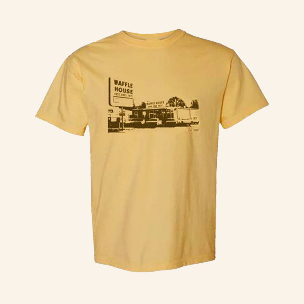 Waffle House Merch Waffle House Under The Yellow Sign Shirt Gifts For Her