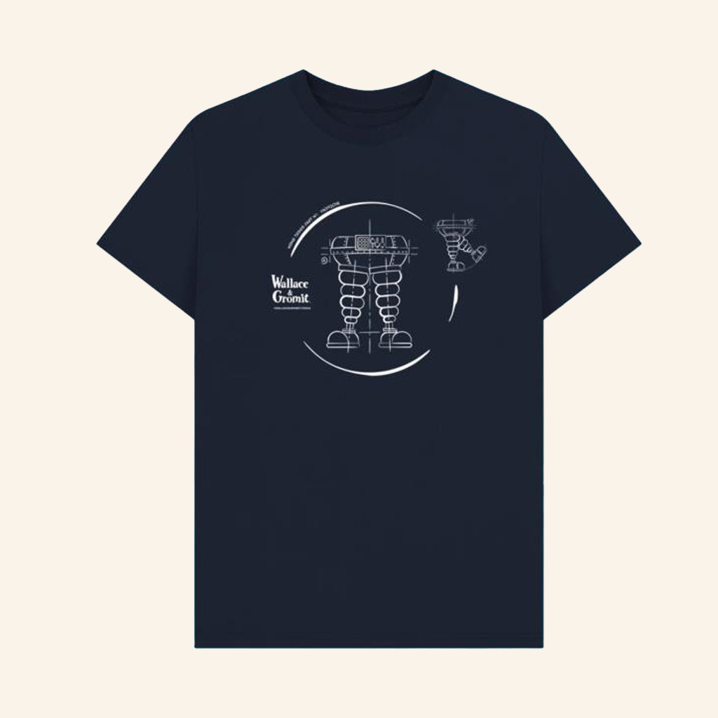 Wallace And Gromit Merch The Wrong Trousers T-Shirt Gifts For Dad