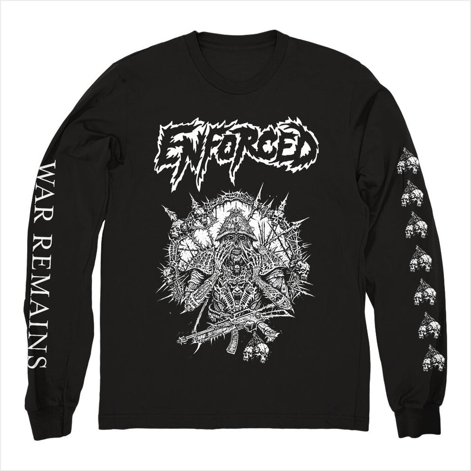 War Remains Long Sleeve Shirt Enforced Merch Enforced Shirt Father's Day Gifts For Husband