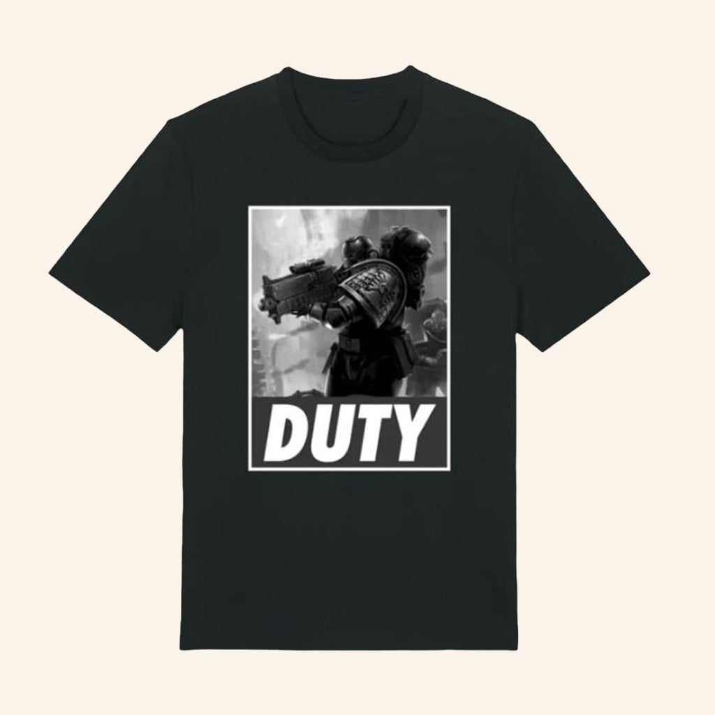 Warhammer Merch Deathwatch Intercessor Duty T-Shirt Gifts For Dad