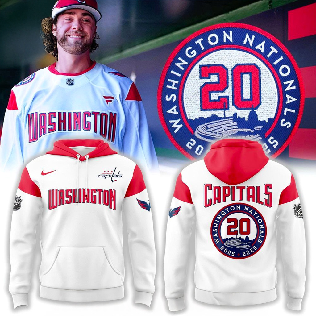 Washington Capitals Natitude In All Caps Hoodie Capitals Merch Gift For Ice Hockey Lovers