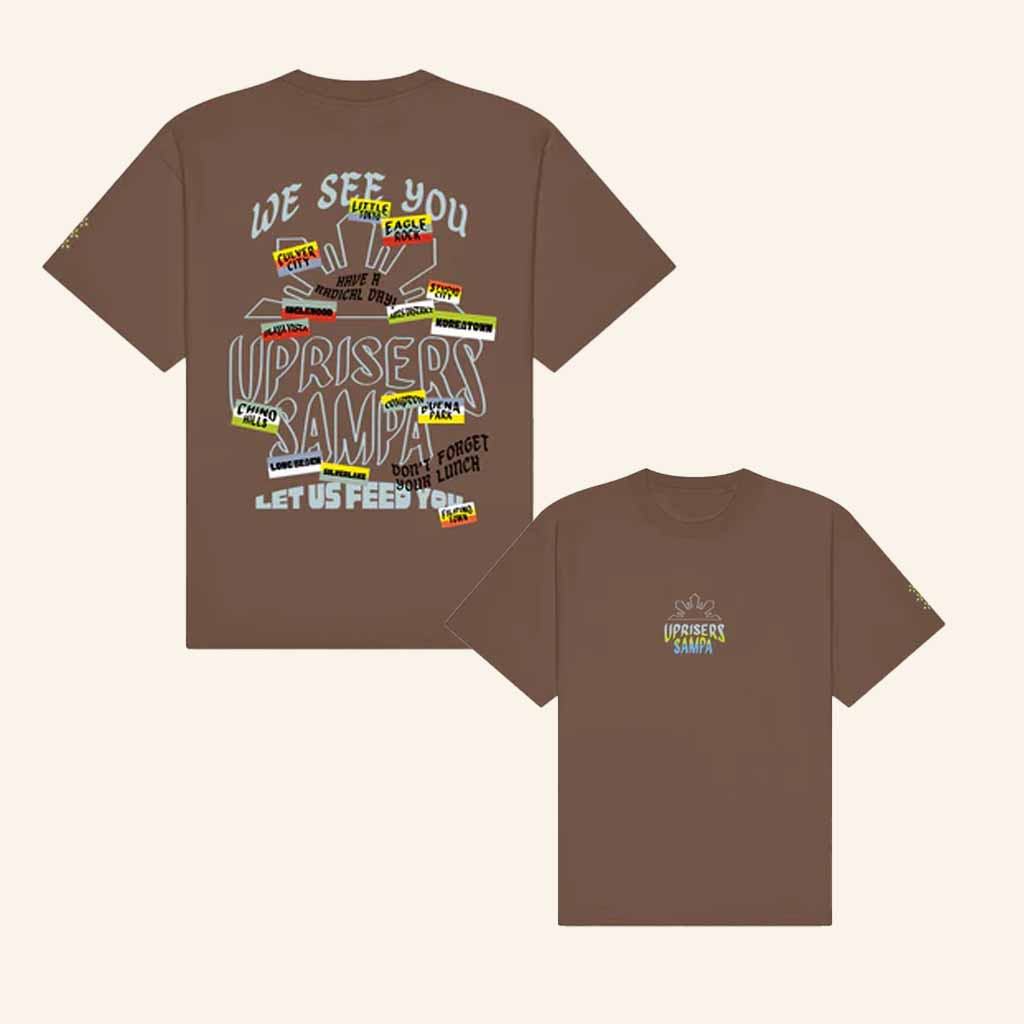 We Are Uprisers Merch Uprisers X Sampa T-Shirt Birthday Present For Husband