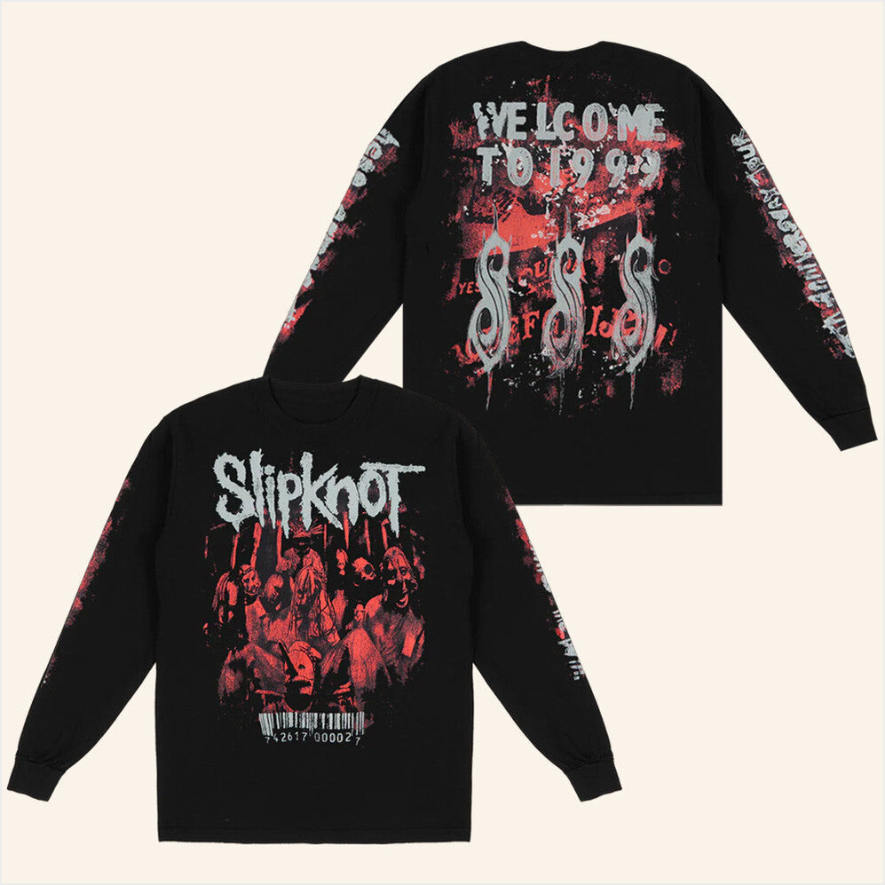 Welcome To 1999 Long Sleeve T-Shirt Slipknot Merch Gift Ideas For Dad Gifts For Best Friend